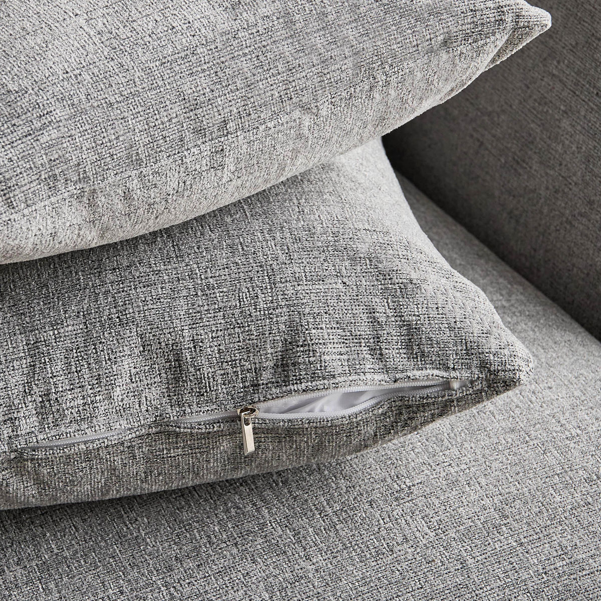 كنبة 3 مقاعد قماش – 3 Seater Fabric Sofa-5